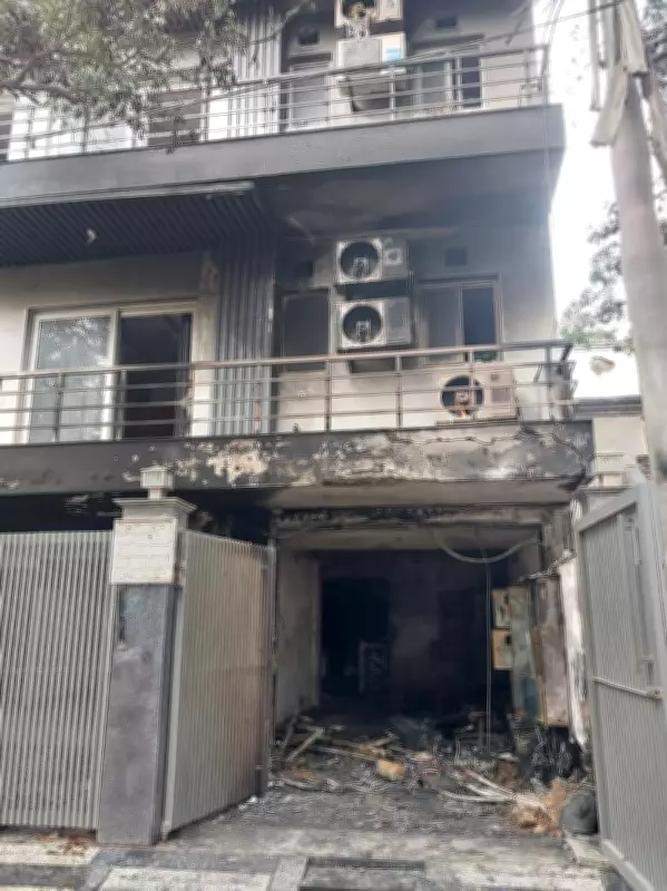 Fire Erupts at Gurugram Guest House, Four Individuals Safely Rescued