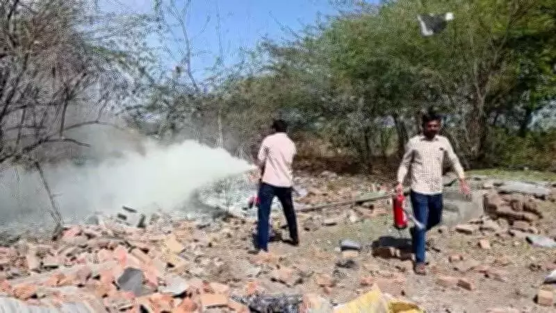Firecracker Unit Blast in Botad Kills Teen Worker, Injures Two Others