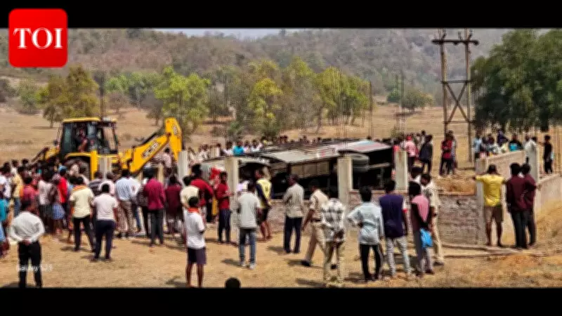 Five Killed, 37 Injured in Jharkhand-Chhattisgarh Border Bus Accident