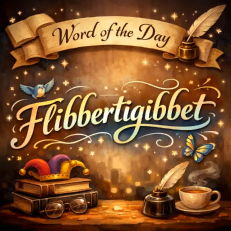 Flibbertigibbet: The Playful Word That Perfectly Captures Flighty Personalities