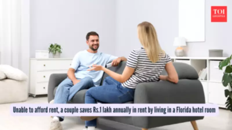 Florida Couple Saves $12,000 Annually by Living in Hotel Room