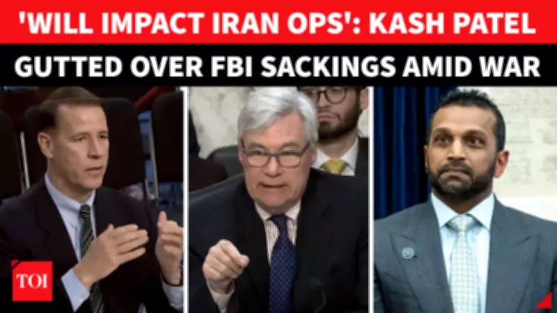 Former FBI Agent's Explosive Rant Targets Kash Patel Over Iran War Firings