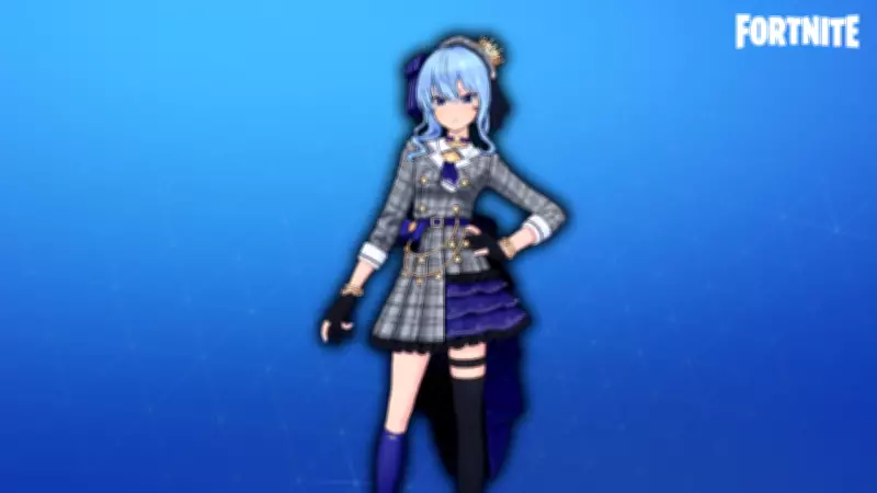 Fortnite Adds Hoshimachi Suisei VTuber Skin in Icon Series Bundle