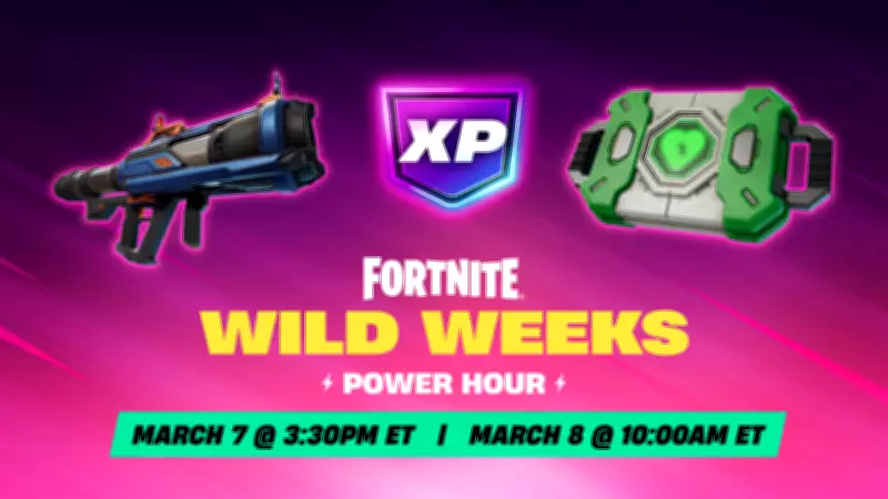 Fortnite Wild Weeks Power Hour Returns March 8 with Classic Weapons & Chaos