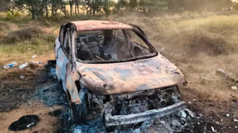 Four Found Dead in Charred Car in Tirunelveli Forest, Investigation Underway