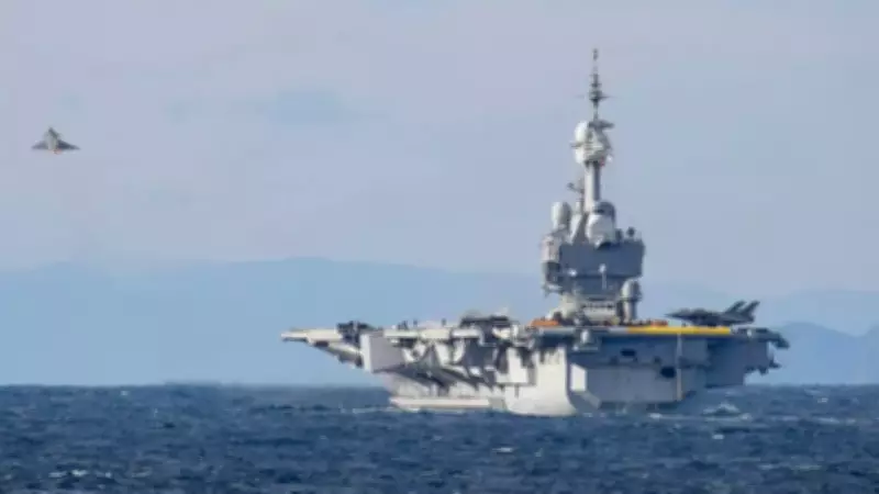 French Officer's Strava Run Exposes Aircraft Carrier Location in Middle East