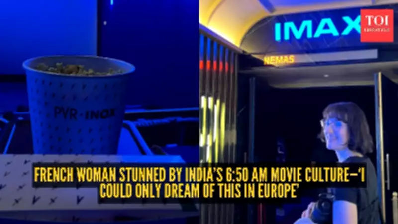 French Woman's 6:50 AM Mall Movie in India Sparks Global Debate on Service Culture