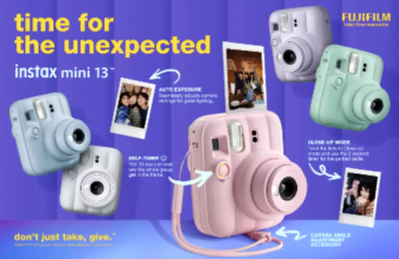 Fujifilm Unveils Instax Mini 13: New Entry-Level Instant Camera with AI App Updates