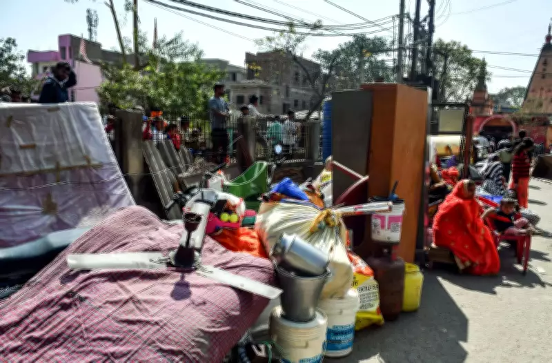 Gaya Vendors Reoccupy Cleared Roads, Blocking Key Business Artery KP Road