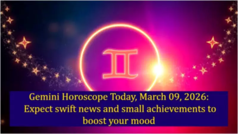 Gemini Daily Horoscope: Family News Boosts Mood, Career Growth and Financial Gains