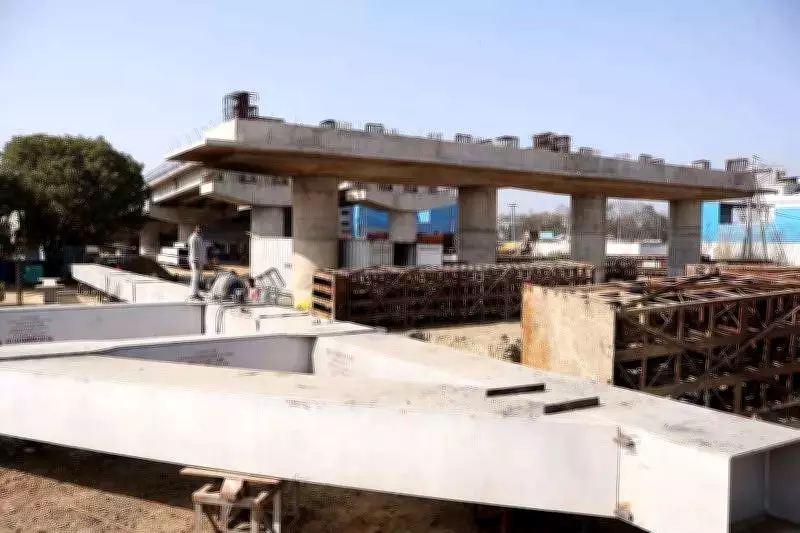 Ghaziabad's Madhuban Bapudham Rail Overbridge Faces Further Delays, May Miss 2026 Deadline