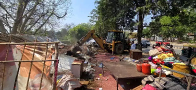 GMDA Demolition Drive Clears 1.6km Encroachment in Gurgaon for Traffic and Infrastructure