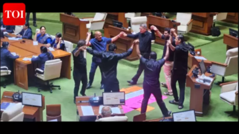 Goa Assembly Disrupted as Opposition MLAs Protest Over Stalled Bills