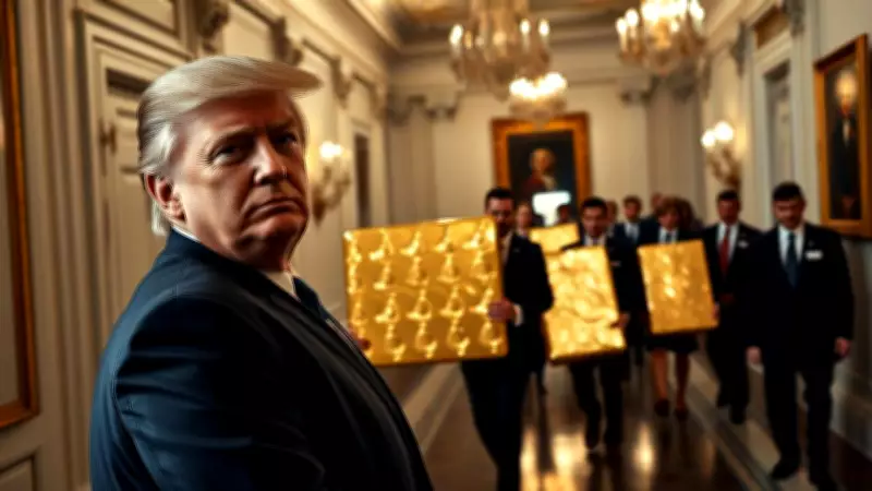 Gold Bars Spotted at White House Linked to Historic Venezuela Deal Under Trump