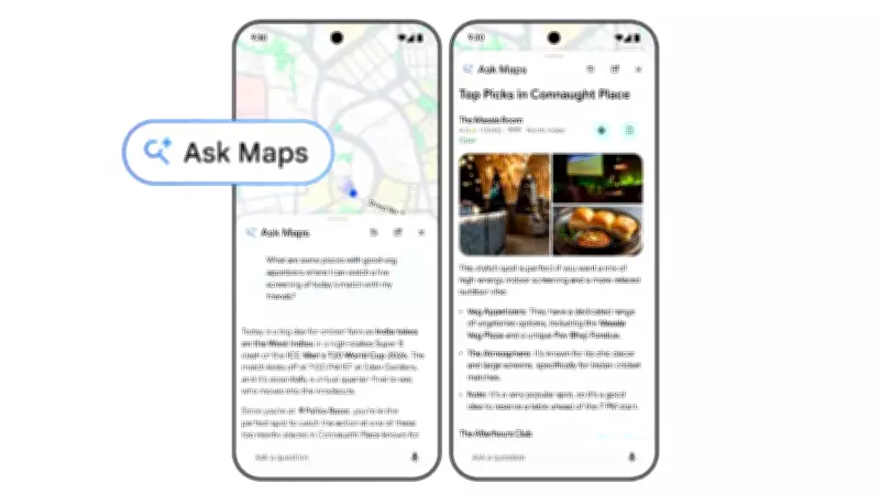 Google Maps Gets Major AI Upgrade with Gemini-Powered 'Ask Maps' Feature