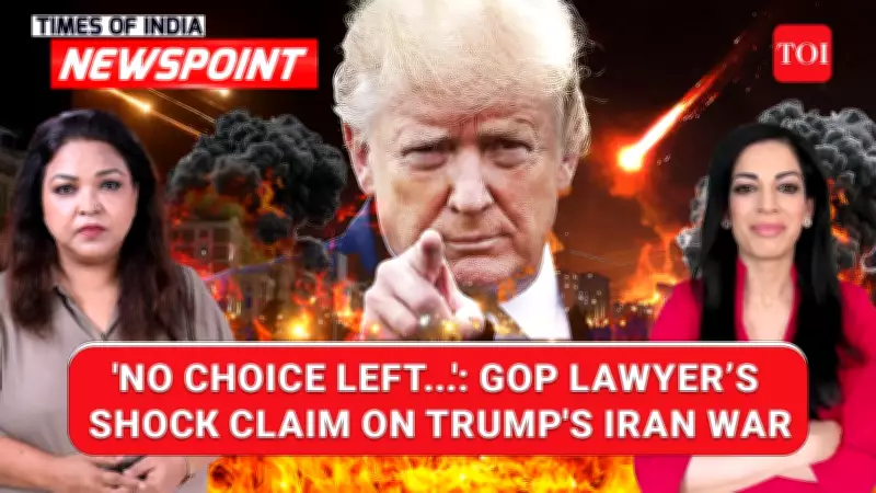 GOP Lawyer's Explosive Defense: 'Bombing Was Only Option' for Trump's Iran Strike