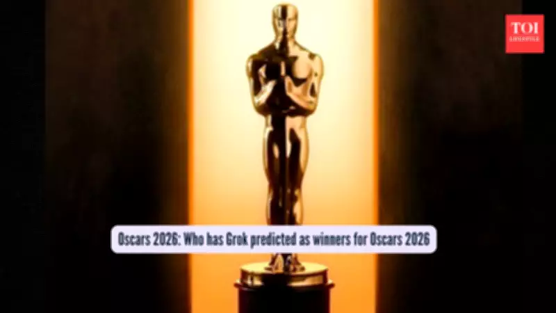Grok AI Predicts Tight Race Between DiCaprio and Jordan at 98th Oscars