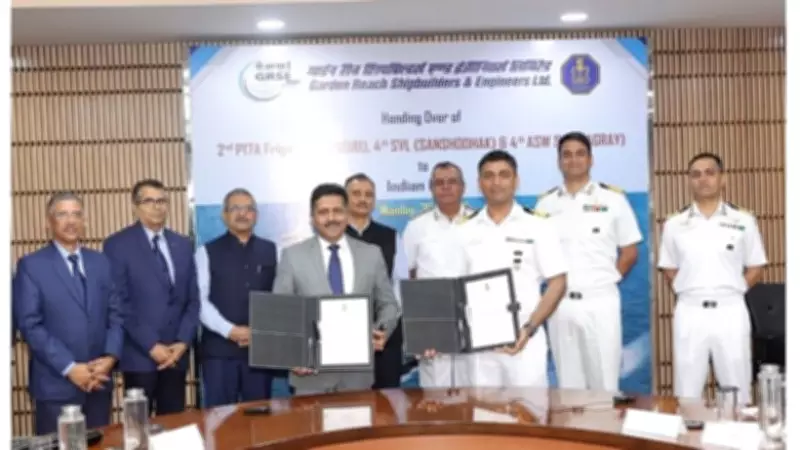 GRSE Delivers Advanced Frigate and ASW Craft to Bolster Indian Navy's Capabilities