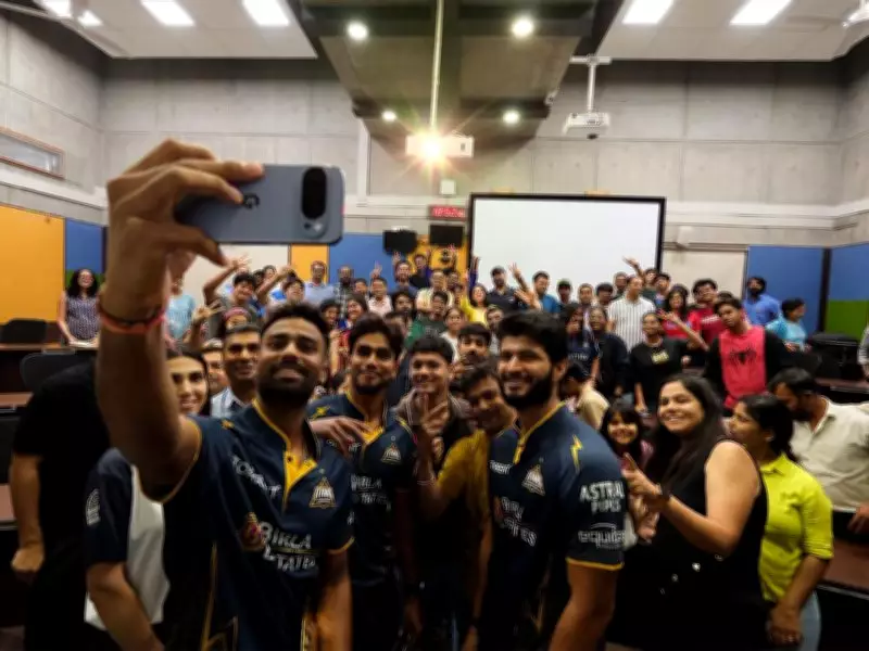 Gujarat Titans Stars Engage with IIM Ahmedabad Students Ahead of IPL 2026 Season