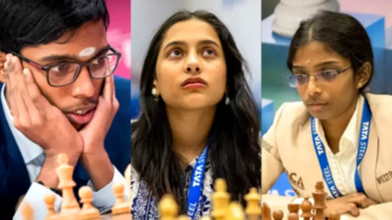 Gukesh's Shadow Looms as Candidates Chess Begins: Can India's Prodigies Conquer?