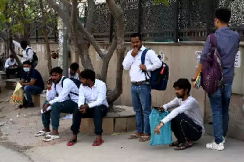 Gulf Visa Queues in Delhi Defy West Asia Tensions as Economic Need Drives Workers