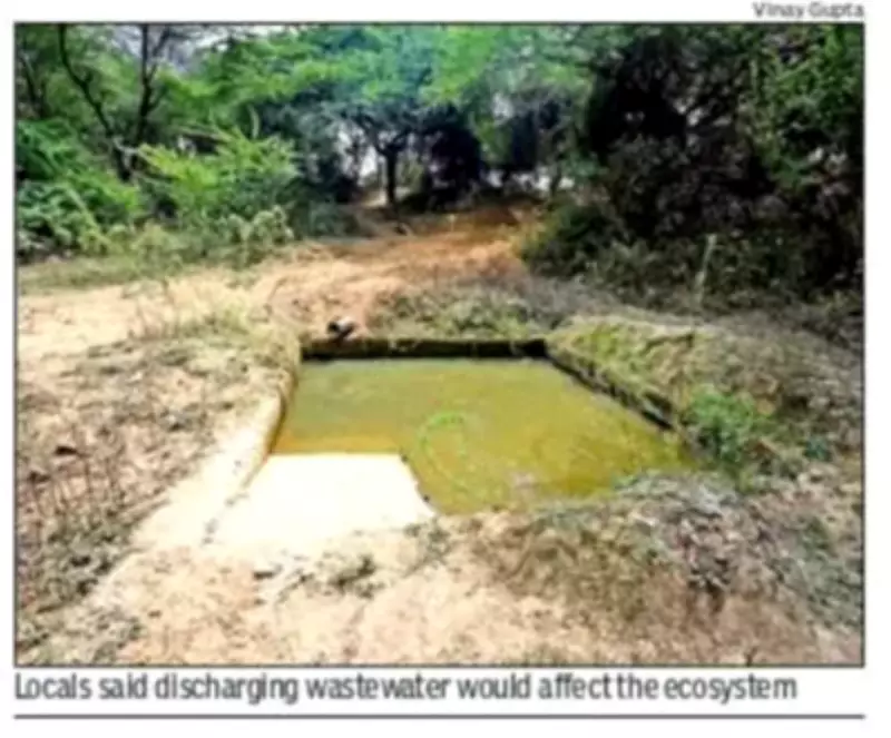 Gurgaon Residents Protest Pipeline Diverting Treated Sewage to Aravali Forest Waterbody