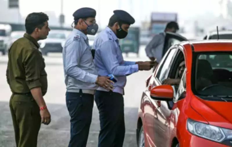 Gurgaon Traffic Crackdown: 106 Vehicle Owners Face Action for 50+ Pending Challans