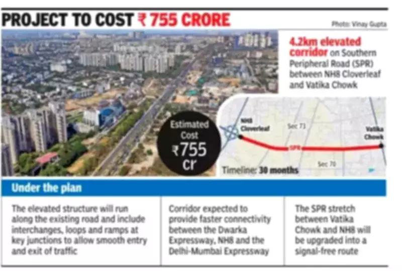 Gurgaon's Rs 755 Crore Elevated Corridor on SPR to Ease Traffic, Boost Connectivity