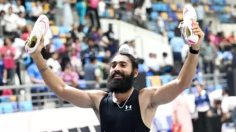 Gurvindervir Singh Breaks National Record in 60m at Historic National Indoor Championships