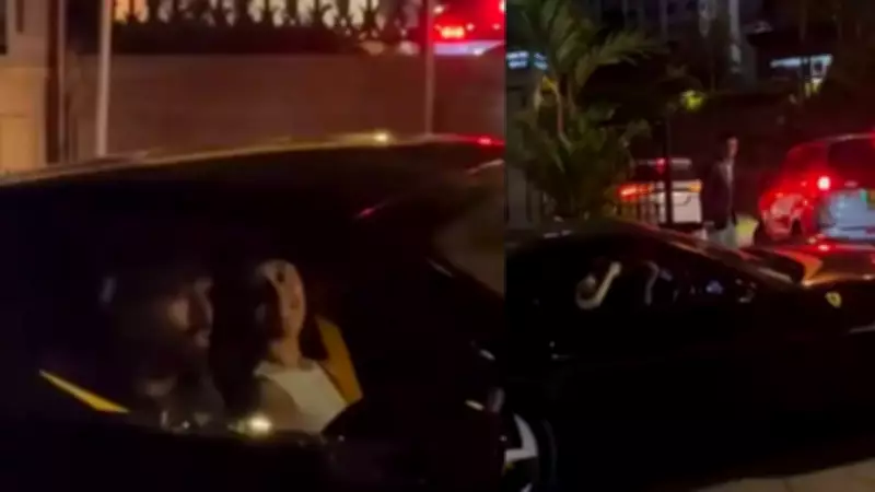Hardik Pandya Spotted Driving Ferrari 12Cilindri in Mumbai After T20 World Cup Win