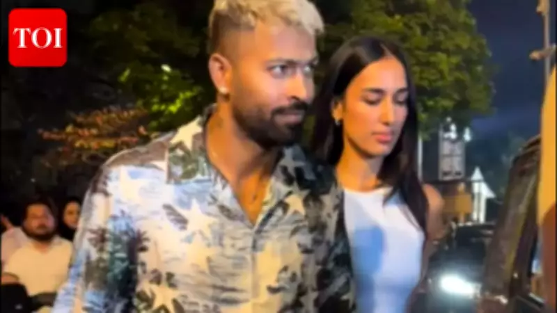 Hardik Pandya Spotted with Mahieka Sharma in Mumbai Post T20 World Cup Win