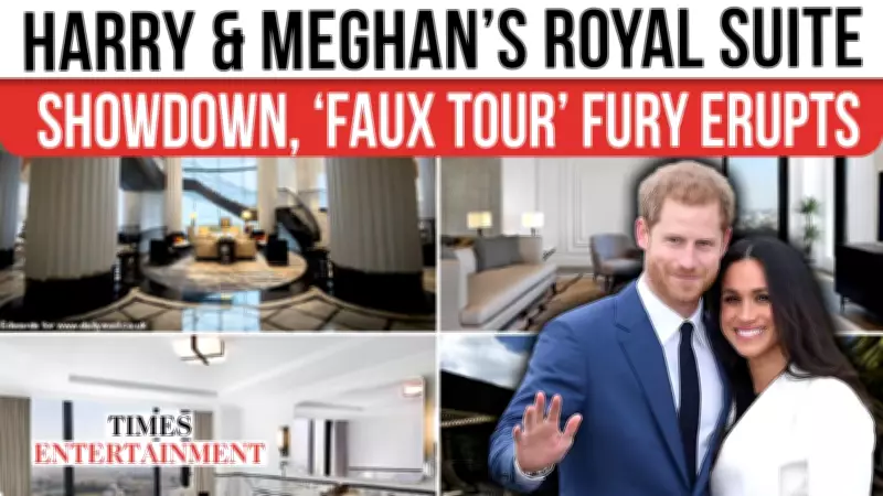 Harry and Meghan Stay in William and Kate's £3,000-a-Night Jordan Suite