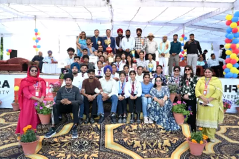 Harshdeep and Jasveer Honored as Top Athletes at Rayat-Bahra University Sports Meet
