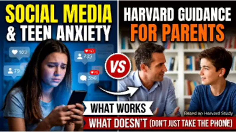 Harvard Study: Social Media Amplifies Teen Anxiety, But Taking Phones Away Isn't the Answer