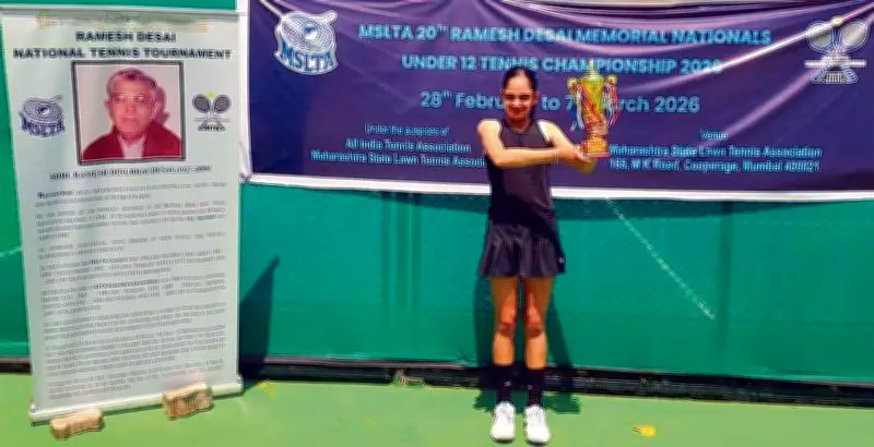 Harvest Academy Trainee Clinches U-12 National Tennis Championship Title