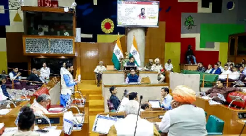 Haryana Assembly in Chaos Over Rajya Sabha Election Row, Opposition Walks Out