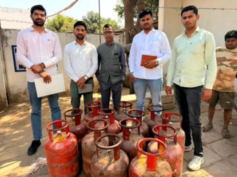 Haryana Authorities Seize 81 LPG Cylinders in Rewari, Conduct Raids in Mahendragarh