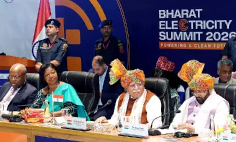 Haryana CM Nayab Singh Saini Strengthens Africa Ties at Bharat Electricity Summit