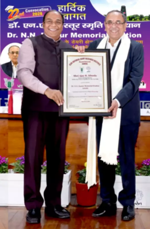 Haryana Dairy Veteran Khosla Honored with Prestigious Dr. Dastur Memorial Oration