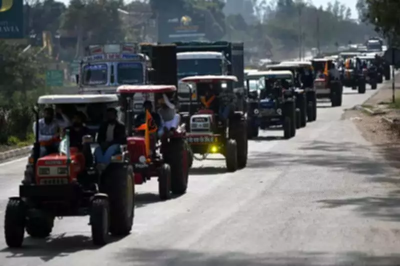 Haryana Farmers Stage Massive Tractor Protests Against India-US Trade Deal