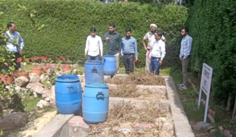 Haryana Municipal Team Inspects Bulk Waste Generators Before Swachh Survey