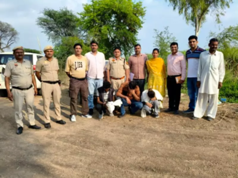 Haryana Narcotics Bureau Seizes Rs 1 Crore Heroin, Arrests Three in Fatehabad