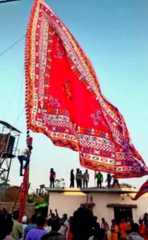 Hazaribag's 100ft 'Mahaveeri' Flag Stitched by Minority Tailor Unites Community