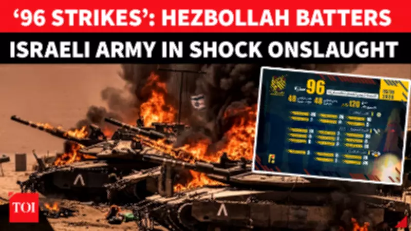 Hezbollah Claims Major Strikes: 10 Israeli Bases, 29 Tanks Hit in Escalating Conflict