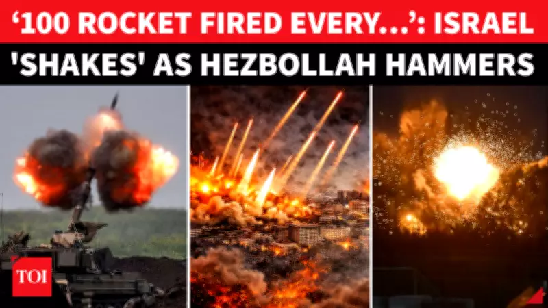 Hezbollah Intensifies Strikes: 100 Rockets Daily as Israel Faces Escalating Conflict