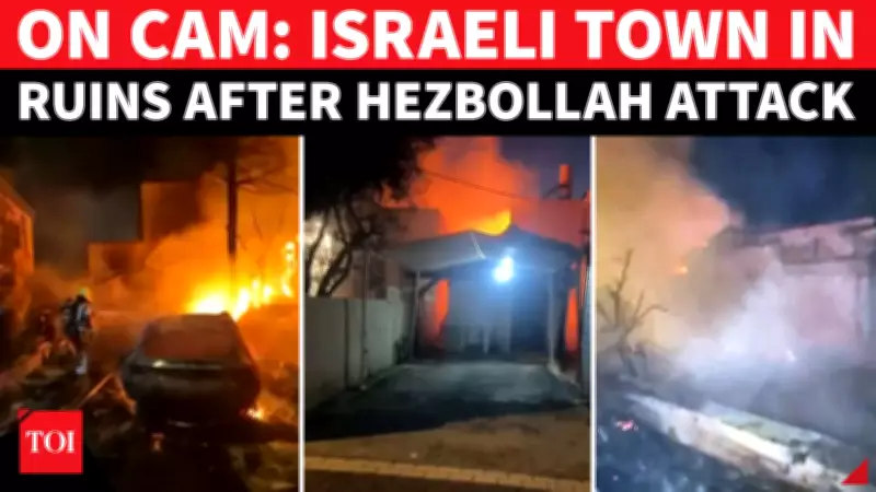 Hezbollah Rocket-Drone Attack Devastates Nahariya, Wounding Seven Including Teens