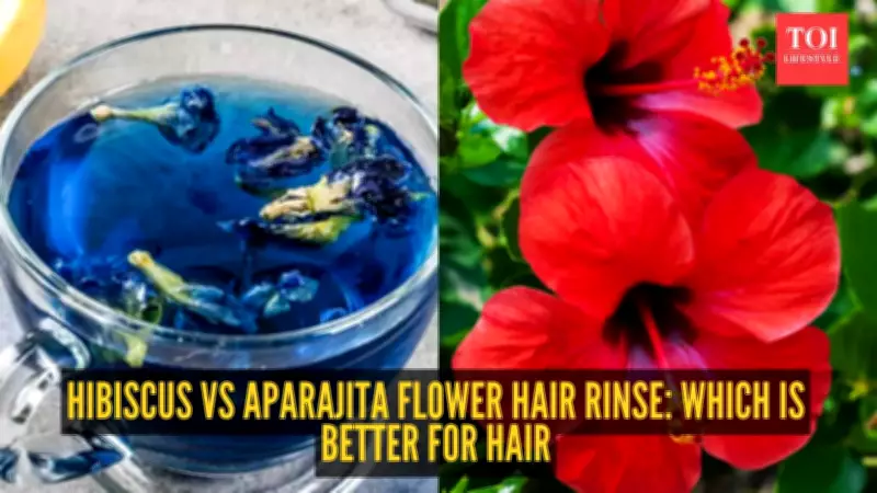 Hibiscus vs Aparajita Flower Hair Rinse: Benefits, Usage, and Which to Choose