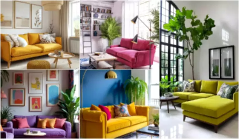 Highlighter Sofas: The 2026 Living Room's Bold Statement Piece
