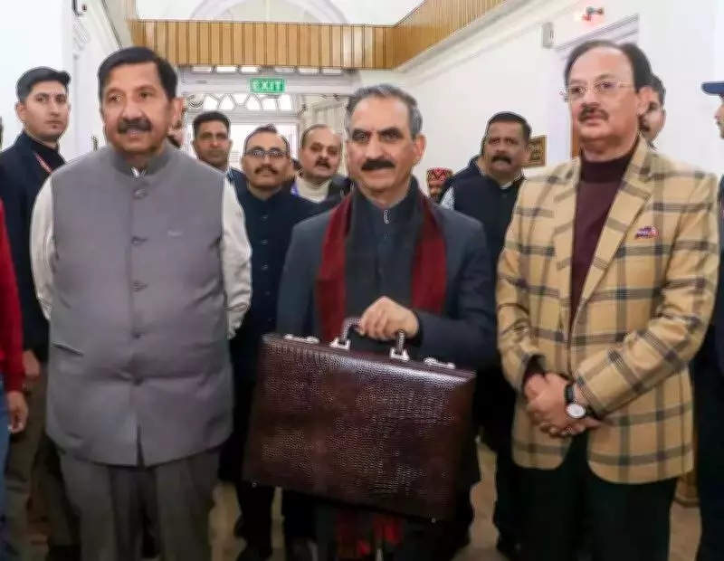 Himachal Pradesh Presents Rs 54,928 Crore Budget with Salary Deferments Amid Fiscal Strain