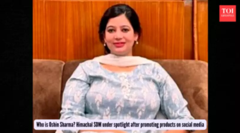 Himachal SDM Oshin Sharma Deactivates Social Media After Product Promotion Backlash